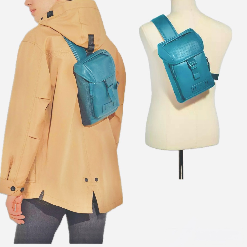 COACH Leather Ranger Mini Pack, Unisex